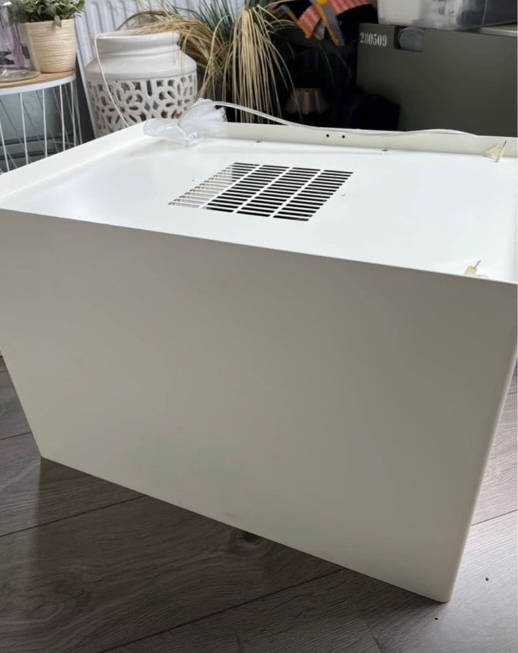 Zgan ikea recirculatie afzuigkap wit