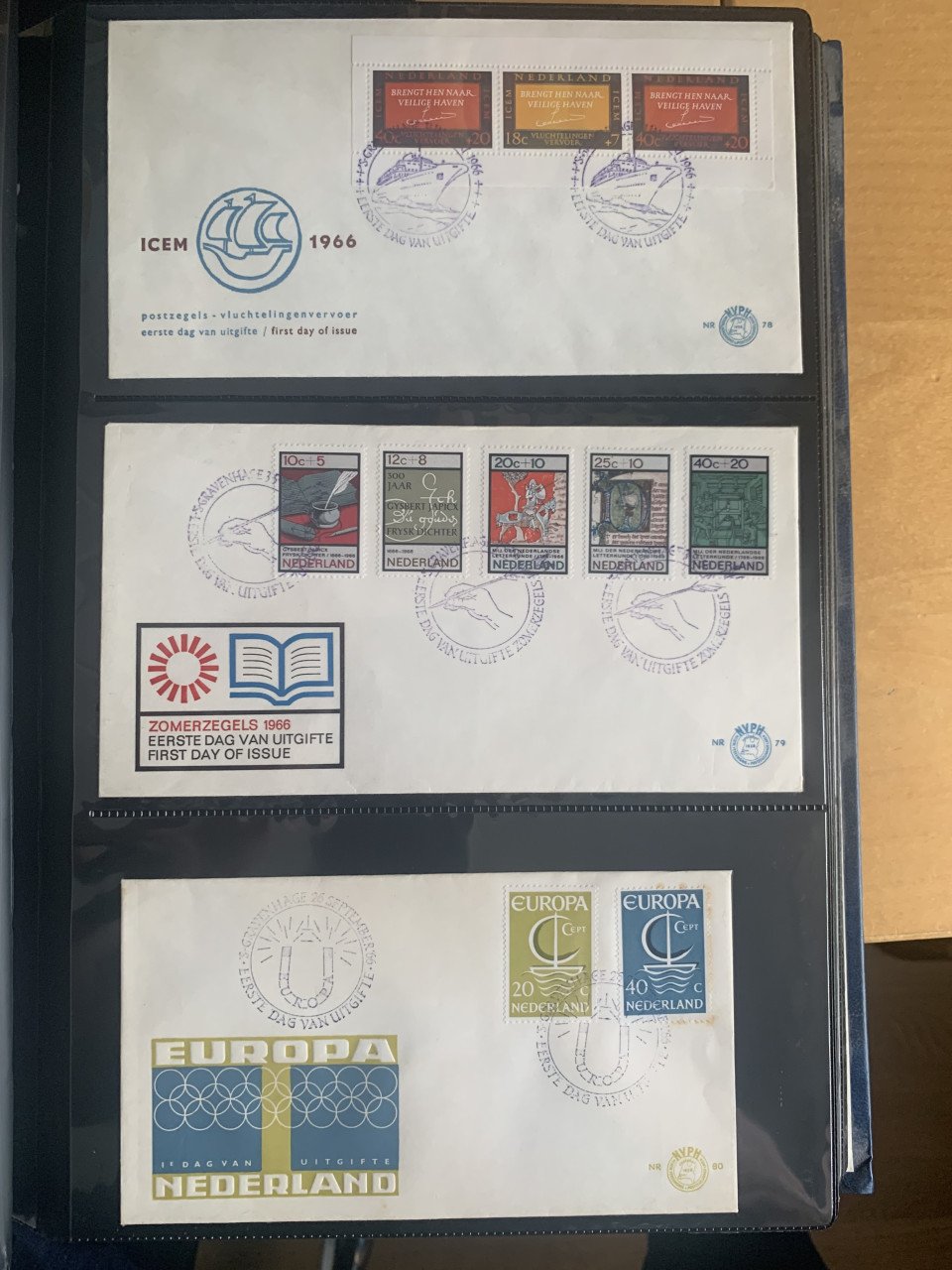Verzameling (ruim 300 stuks) FDC's/Eerste dagenveloppen