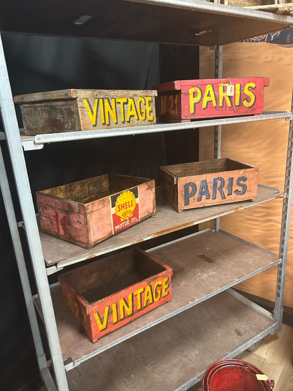 Brocante kistjes met hoge kortingen