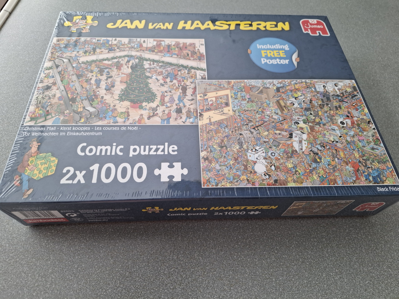 Jan van Haasteren 2 x 1000 stukjes NIEUW