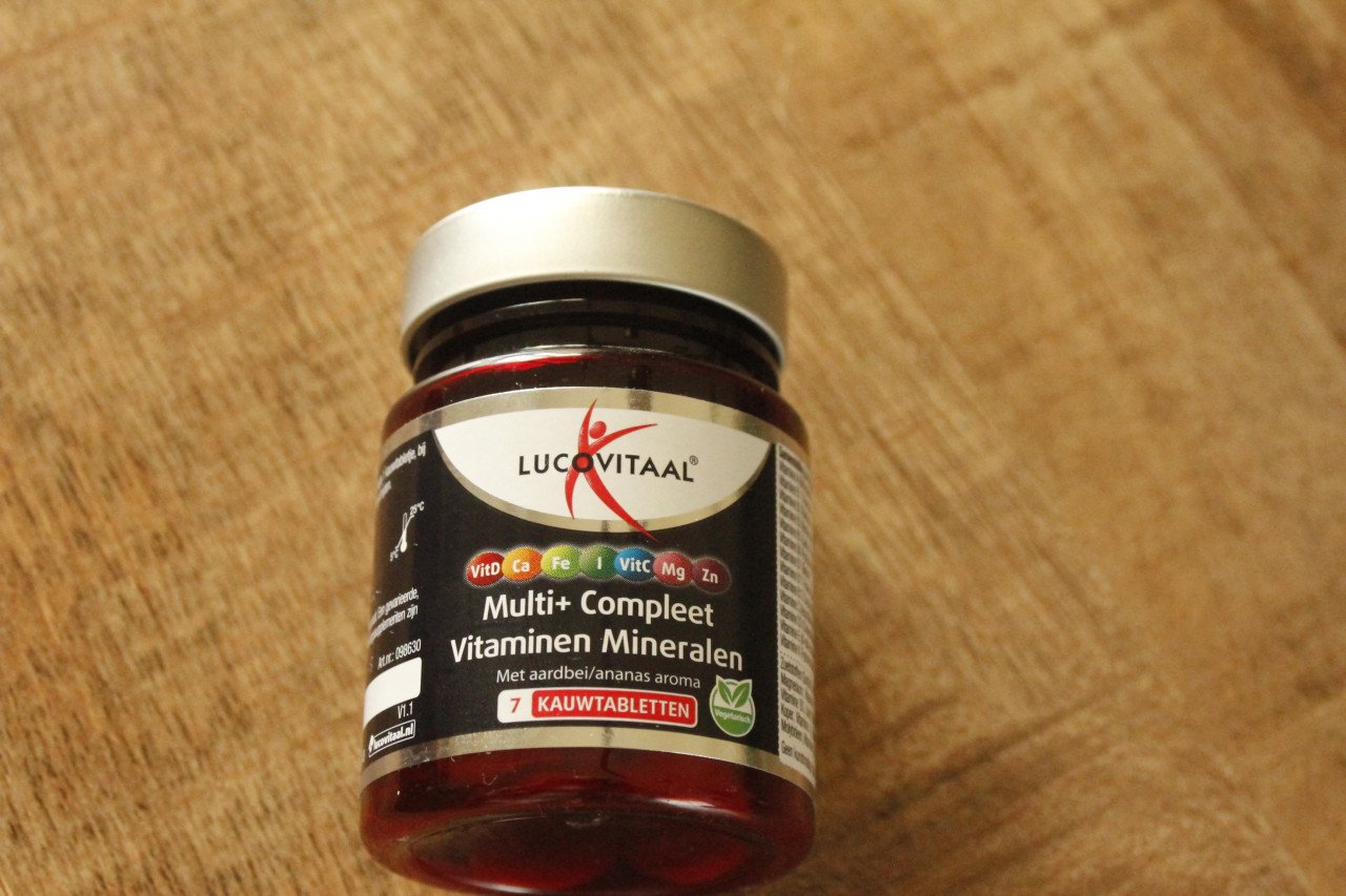 Multi vitaminen in potje