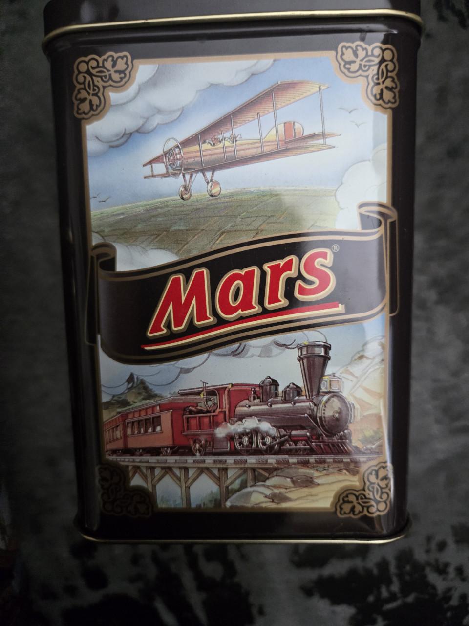 2 vintage blikken Mars jaren 80