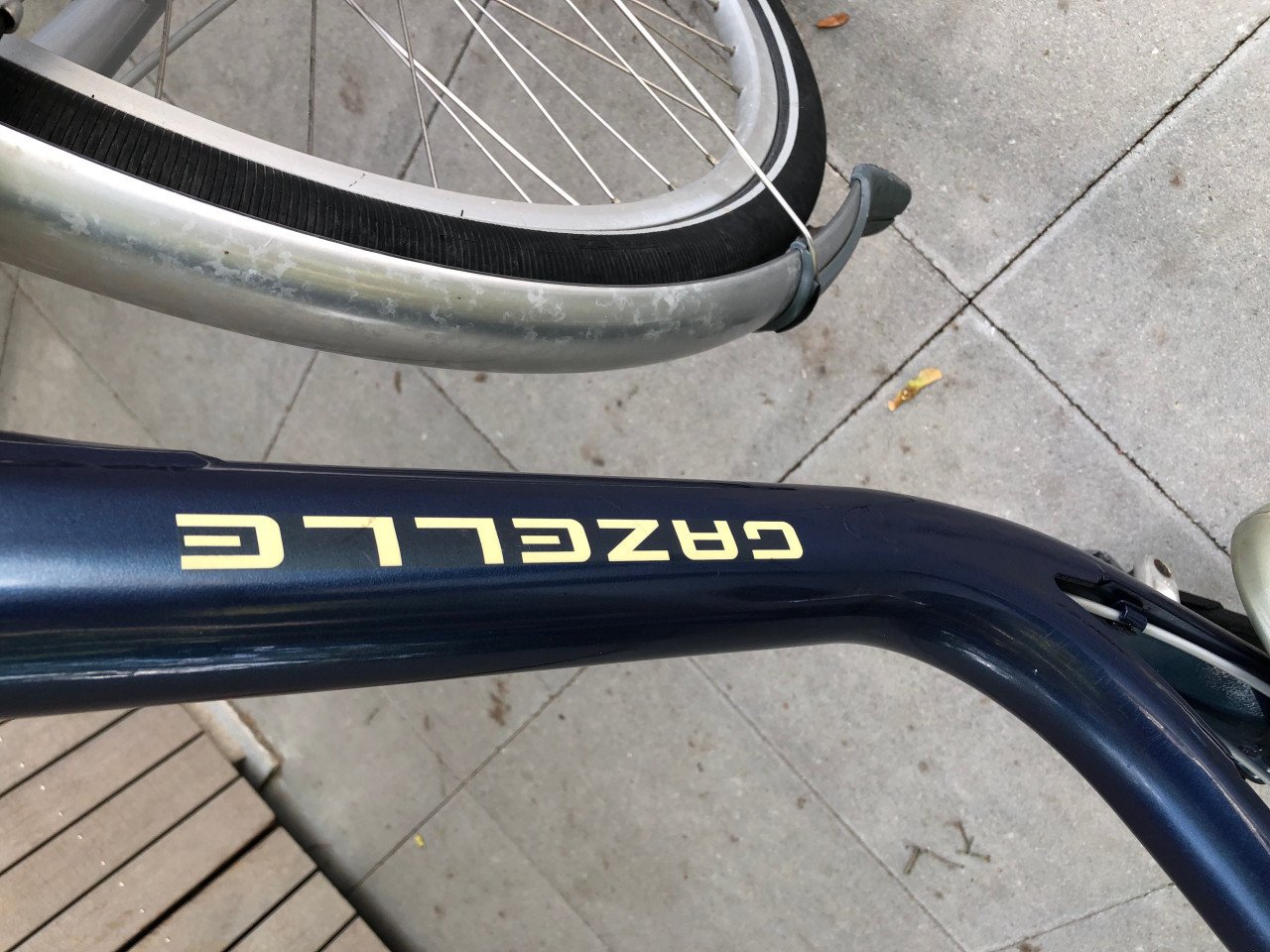 Damesfiets.