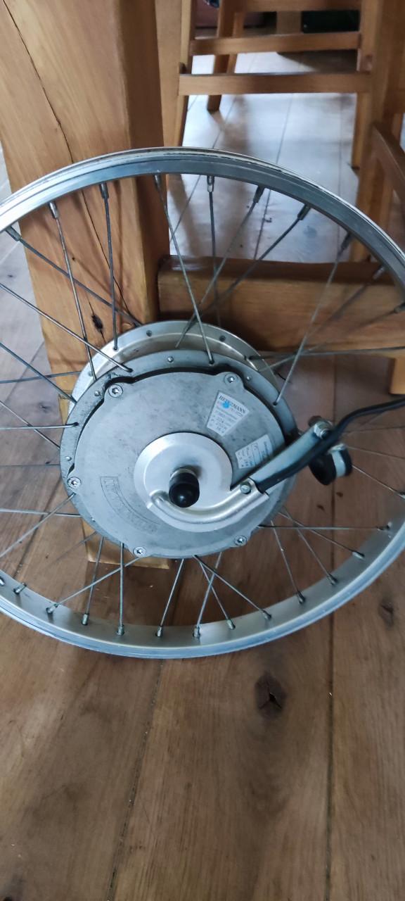 Heinzmann voorwiel: 20 inch