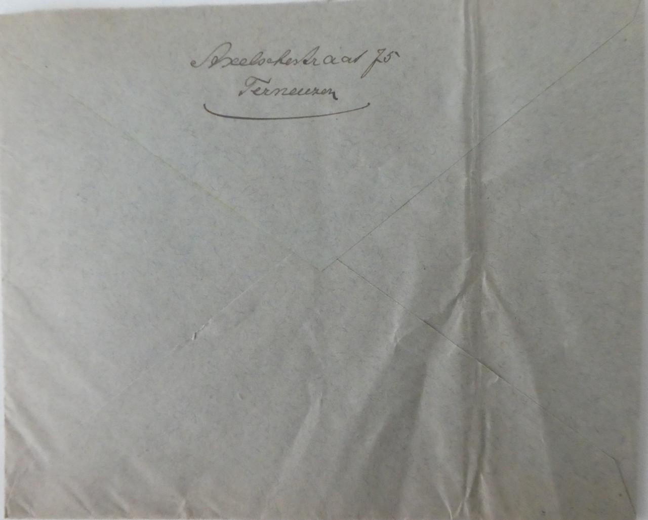 Envelop, 1940, Postzegelvereeniging Zws-Vl, Ter Neuzen