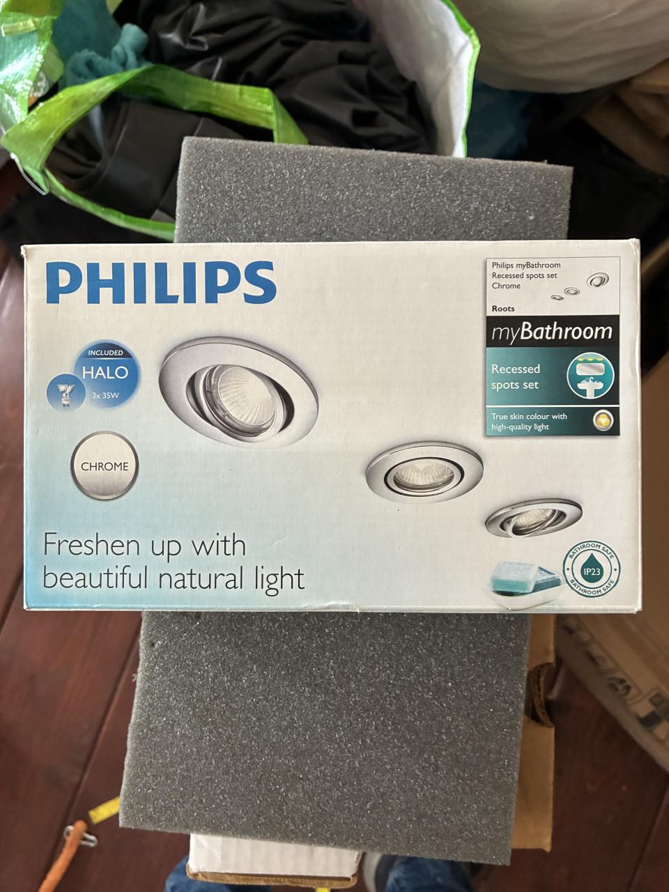 Philips inbouwspotjes voor badkamer