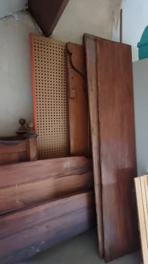 1 persoons antiek  bed