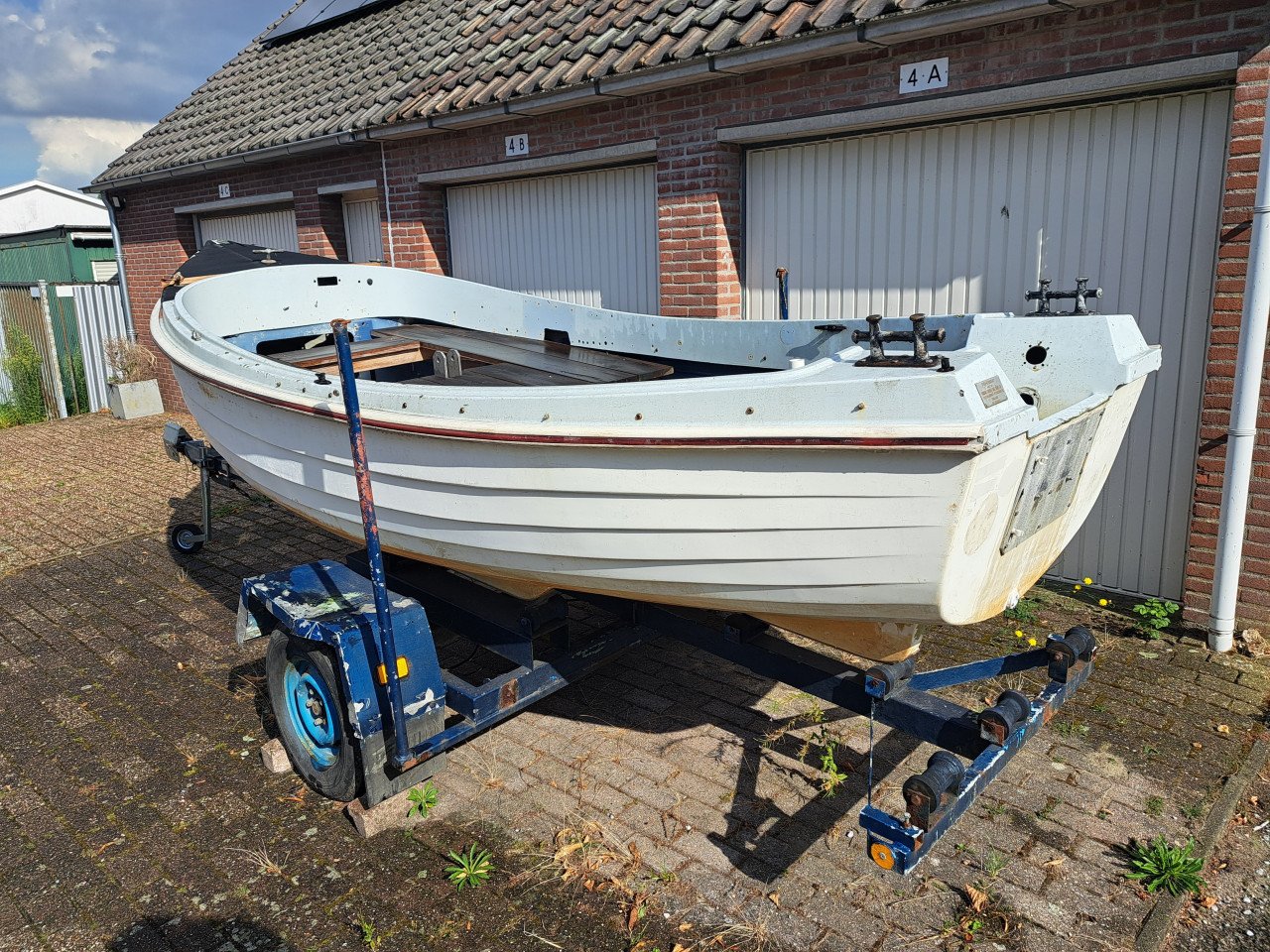 Orkney sloep met trailer nu nog niet hoor