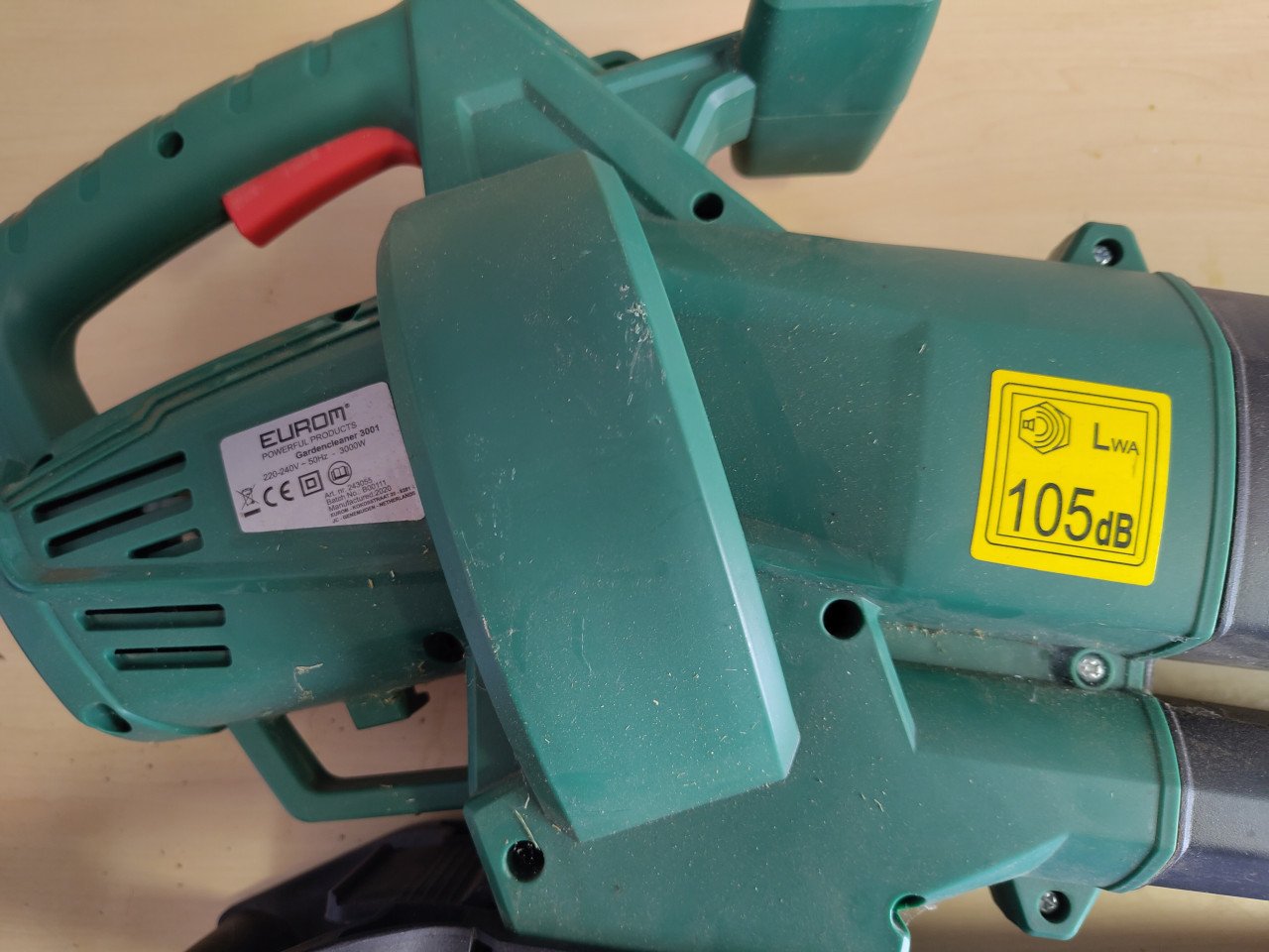 Eurom Gardencleaner 3001 bladblazer