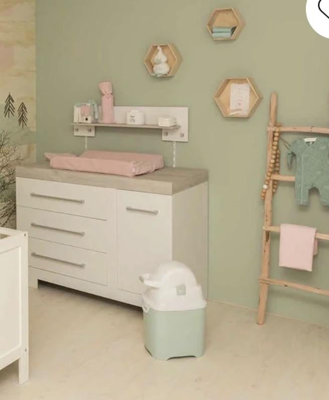 Diaperchamp mint groen + Eco zakken