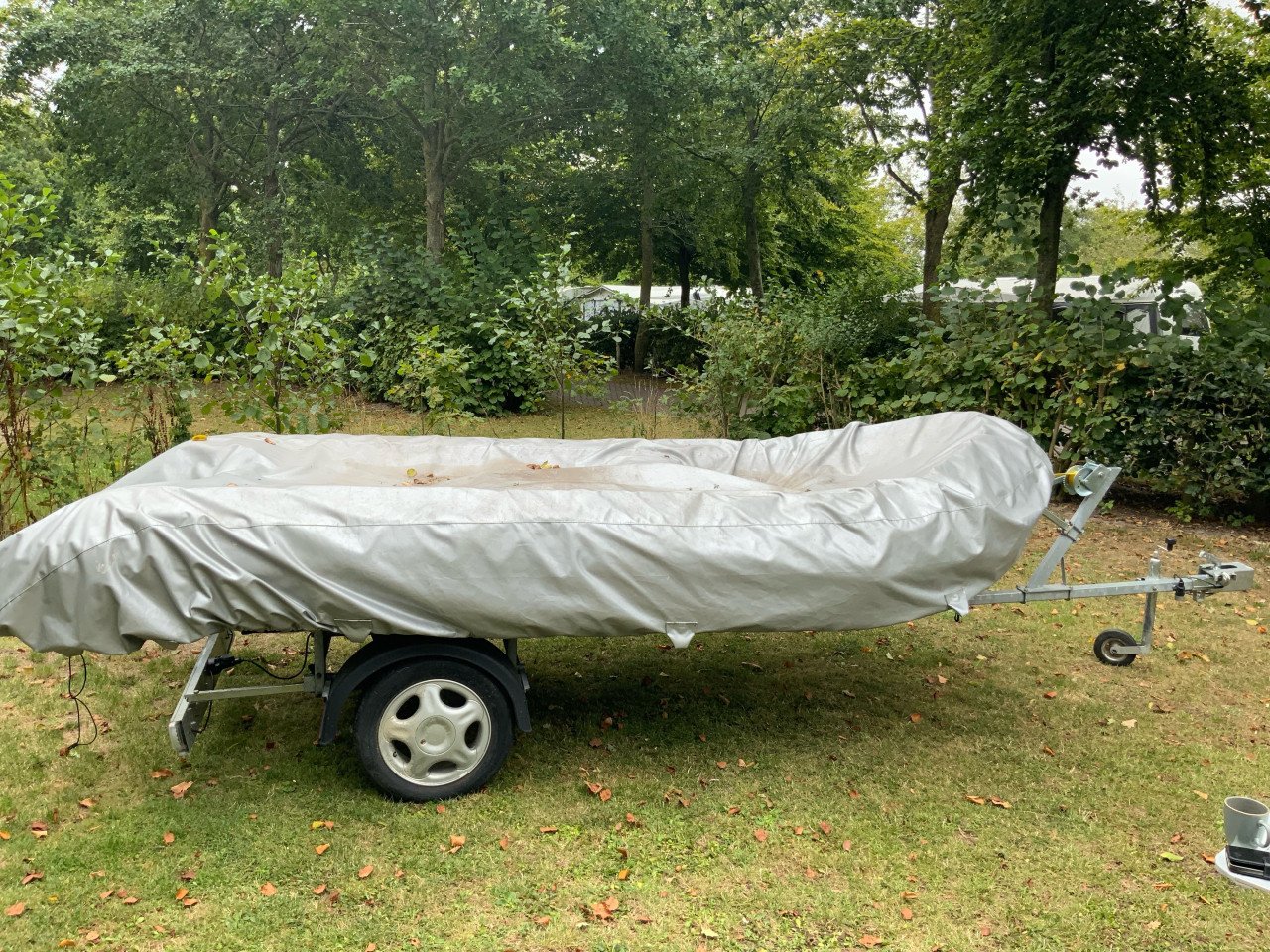 Te koop quicksilver 420 met trailer