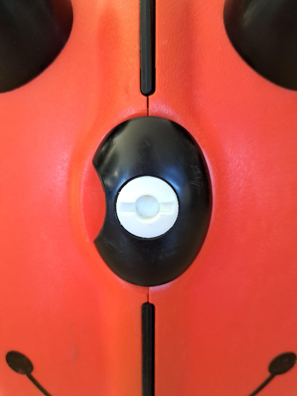 Trunky koffer rood lieveheersbeestje handbagage kinderen