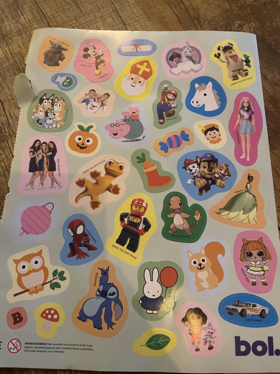 Knutselspullen +gratis sticker vel