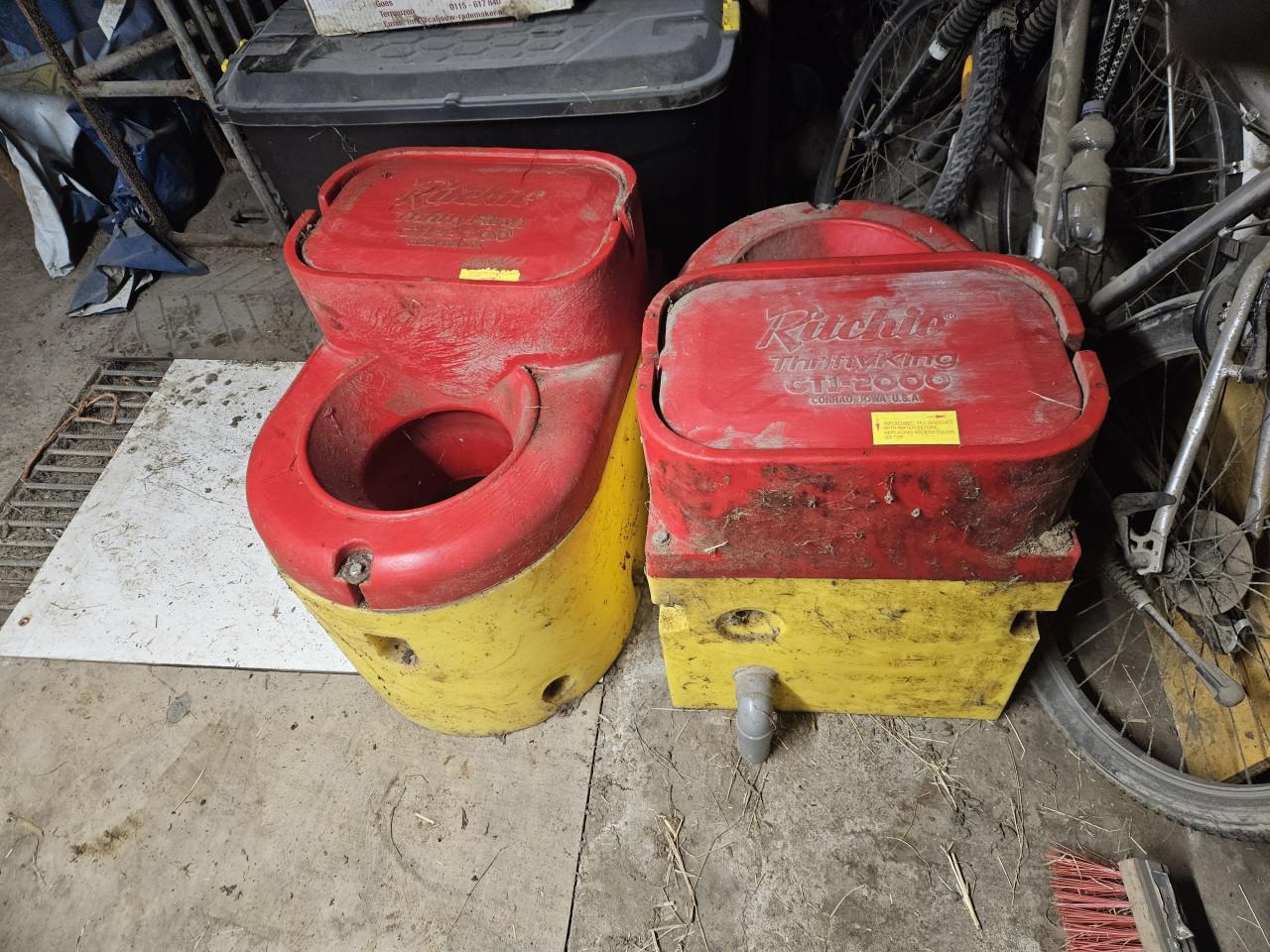 Vorst vrije drinkbakken