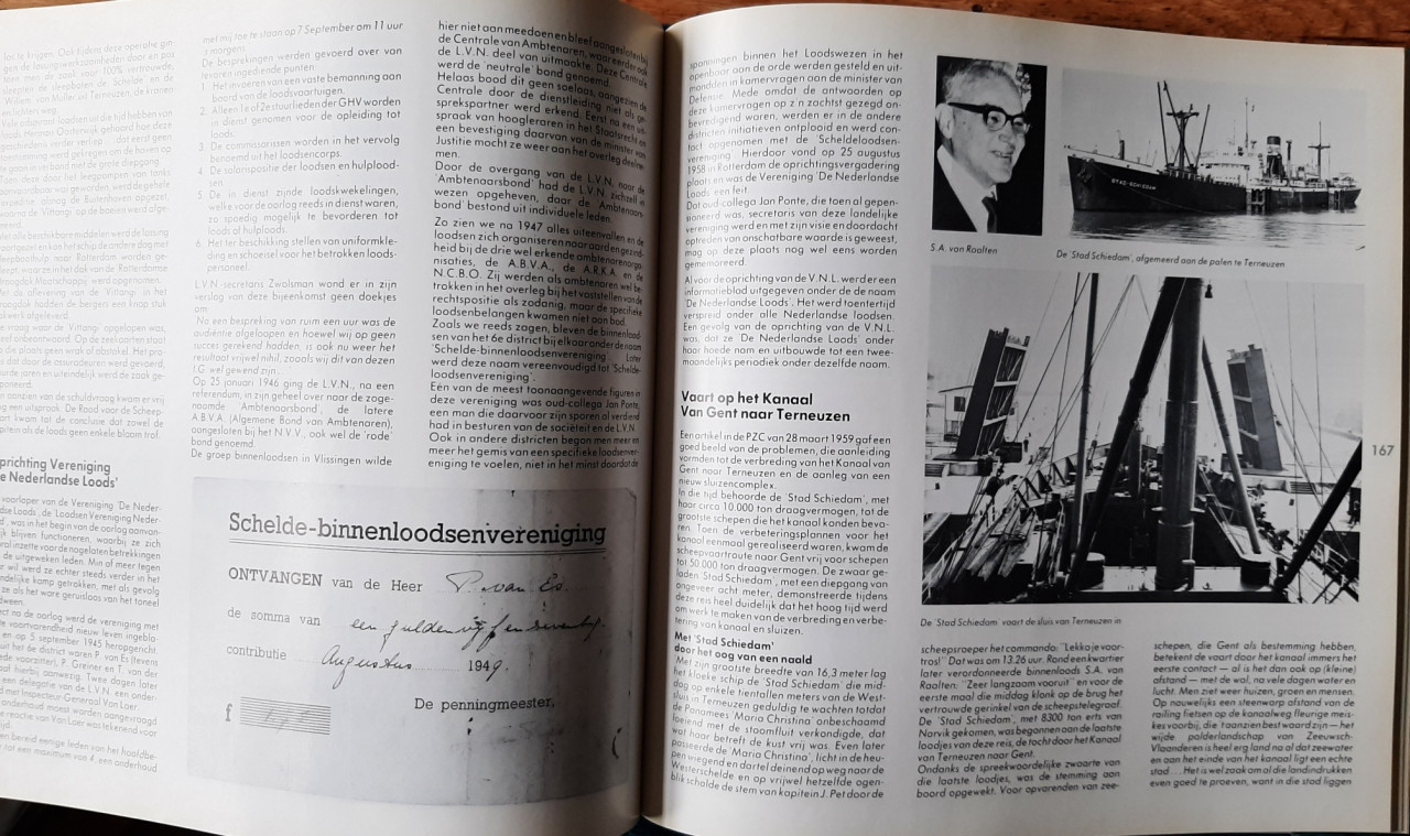 Een eeuw loodsen op en om de Schelde, door Rinus van Es