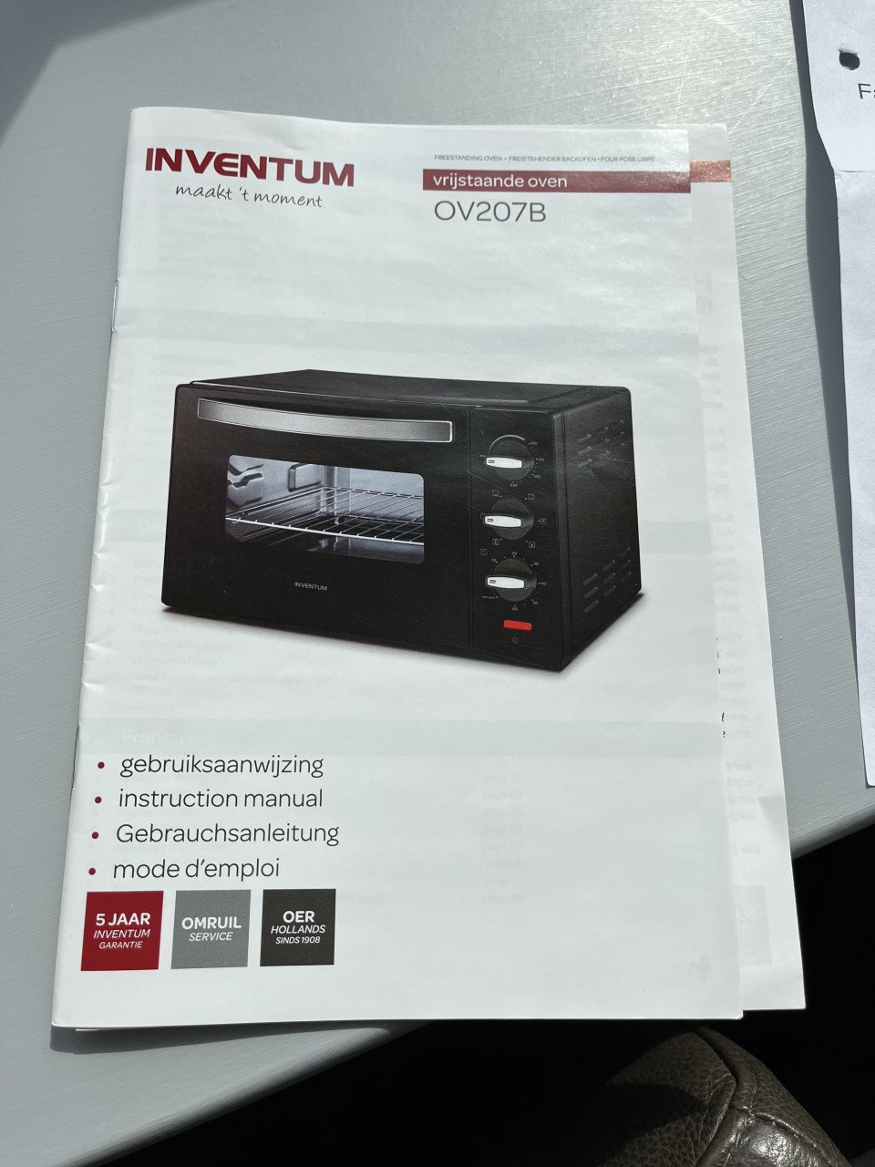 Oven Inventum