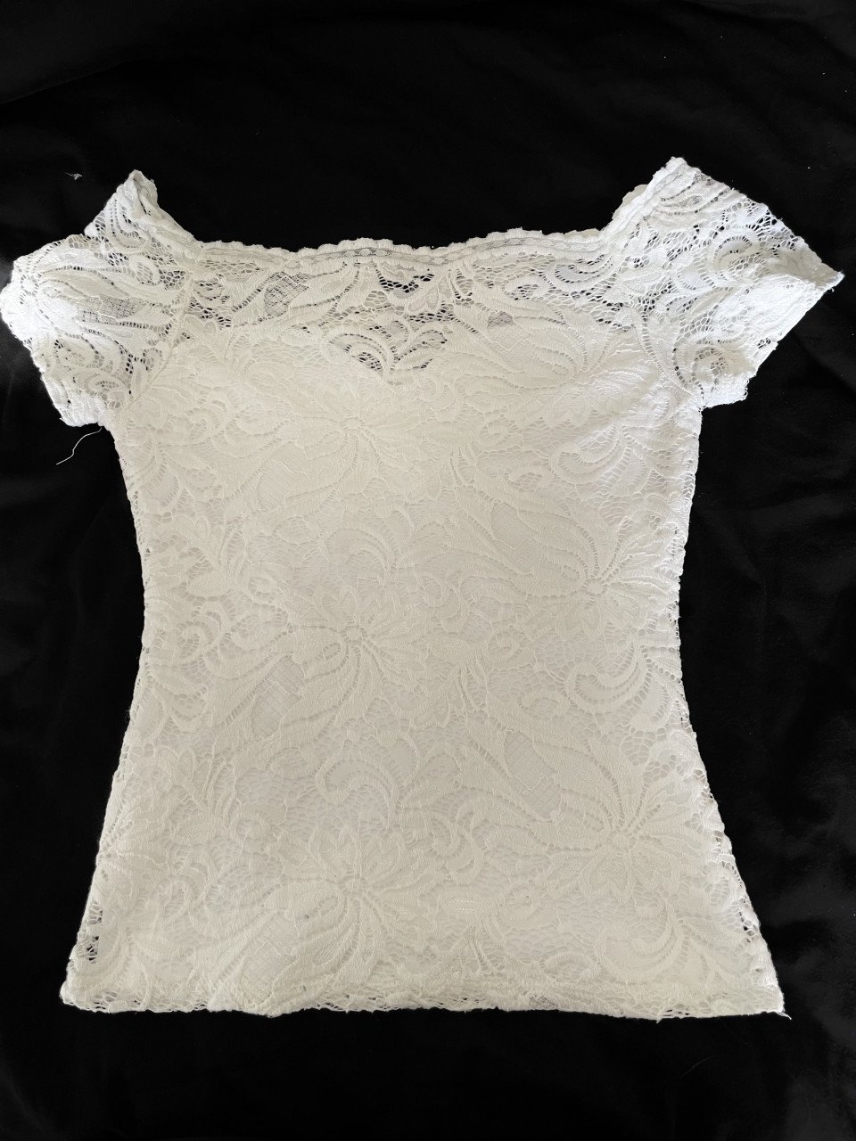 T-shirt off schoulder dames