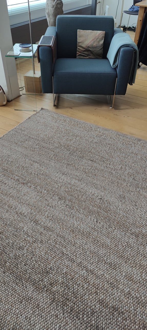 Vloerkleed van Nordic Weavers Wol Beige 160 x 230