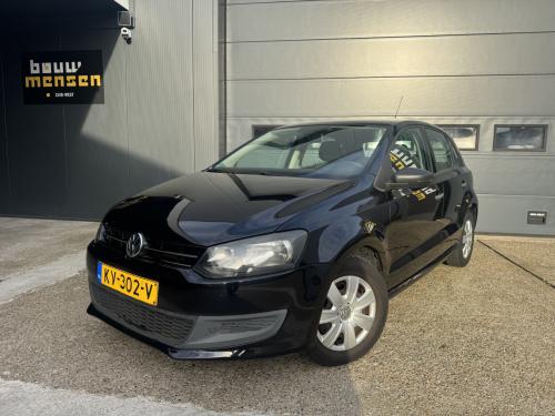 Volkswagen Polo 1.2 6V 44KW 5DRS 2010 Zwart Airco Apk Navi