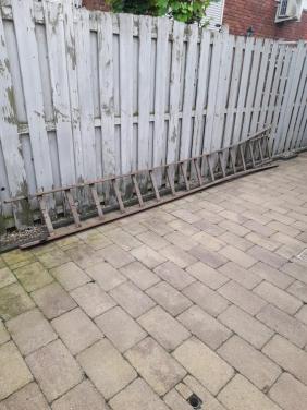 Ladder van hout GRATIS