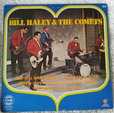 LP. Bill Haley & The Comets. 1972. Vinyl en hoes uitstekend.