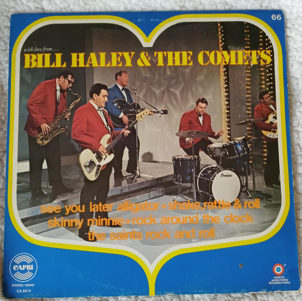 LP. Bill Haley & The Comets. 1972. Vinyl en hoes uitstekend.
