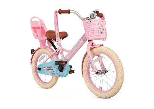 Nieuwe Supersuper 2025 Little Miss Meisjesfiets 16" 25cm Remnaaf 1 versn.