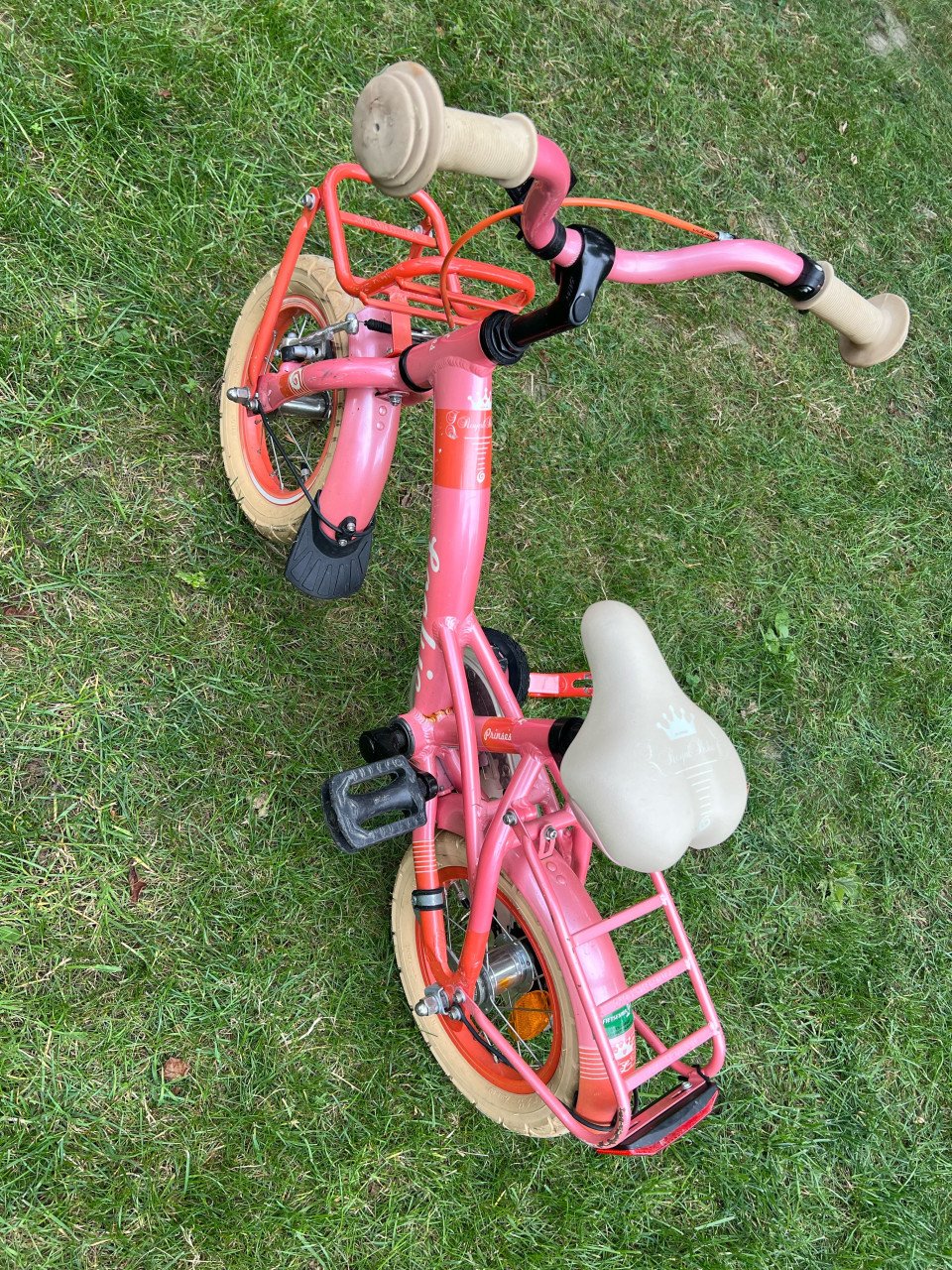 Loekie kinderfiets 12 inch