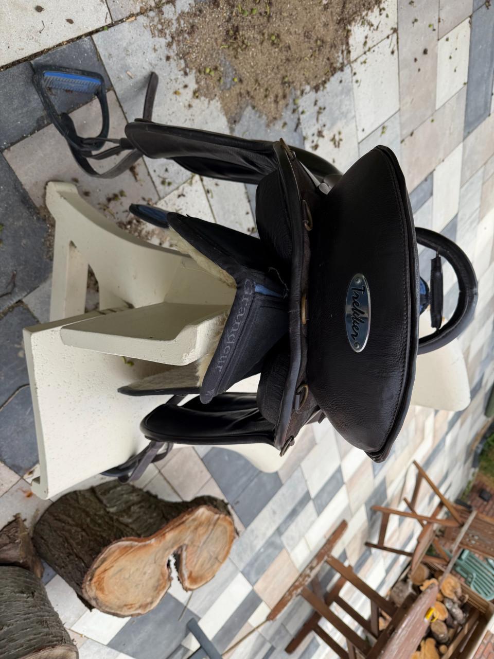 Trekker Luxus semi boomloos zadel complete set