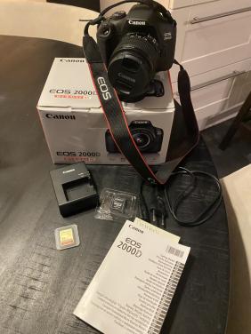 Canon 2000D spiegelreflexcamera