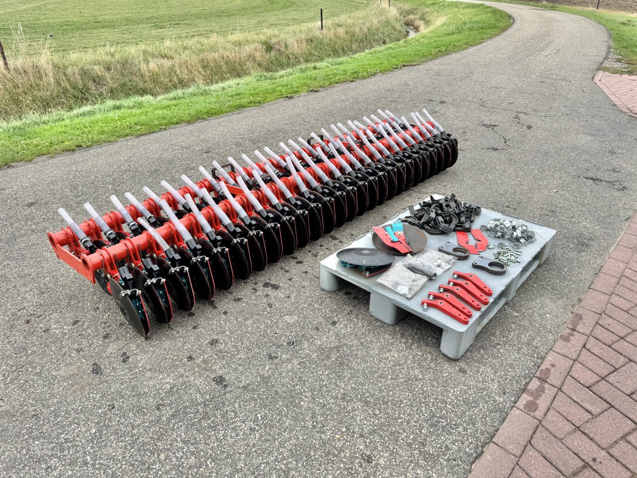 Sulky Dubbele zaaibalk met 2x 26 schijfkouters