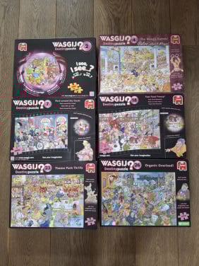 Puzzels WASGIJ en Van HAASTEREN en nog anderen