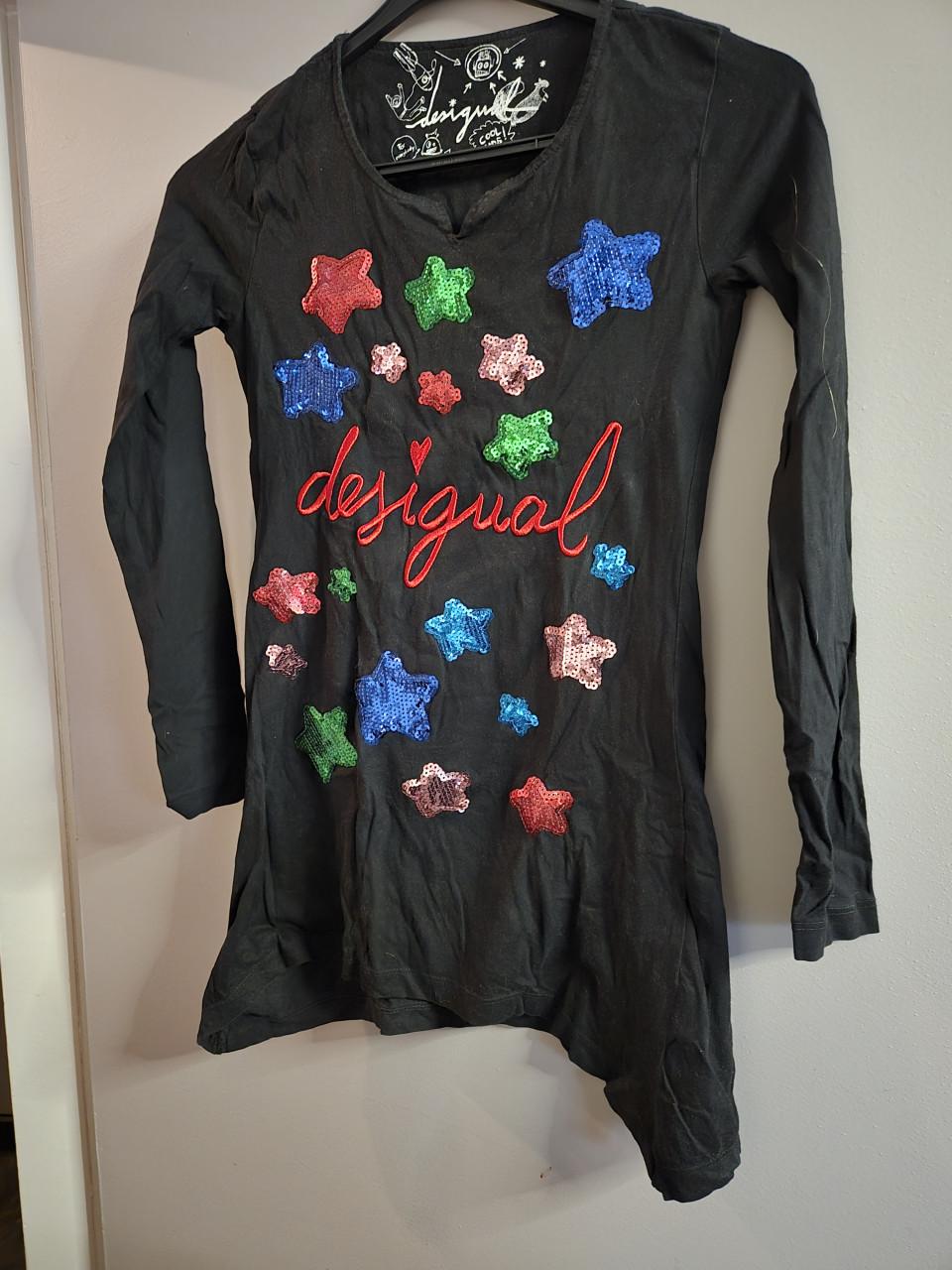Jurkje met lange mouwen Desigual Maat 150/70 11/12 jaar