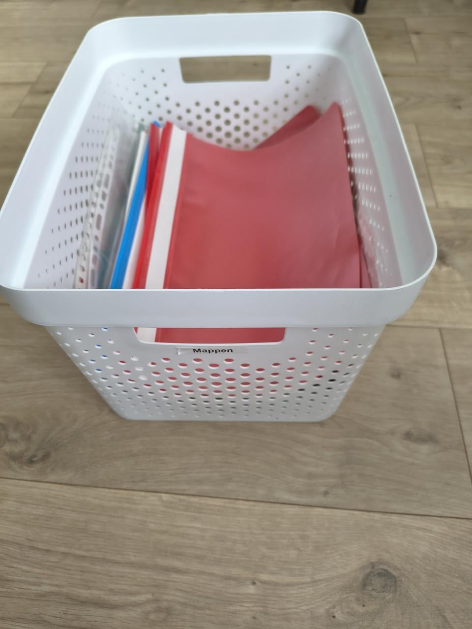 Ordners met schutbladen en hoezen