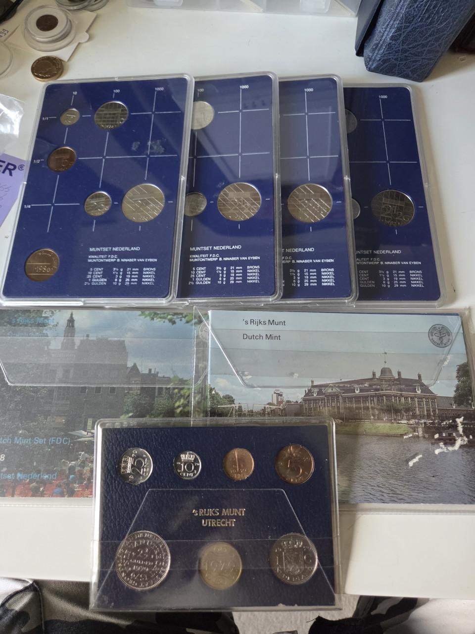 Muntensets nederland 7 stuks