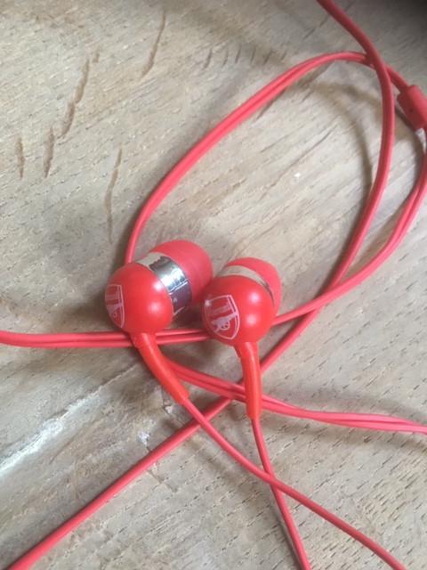 Arsenal oortjes voor I phone