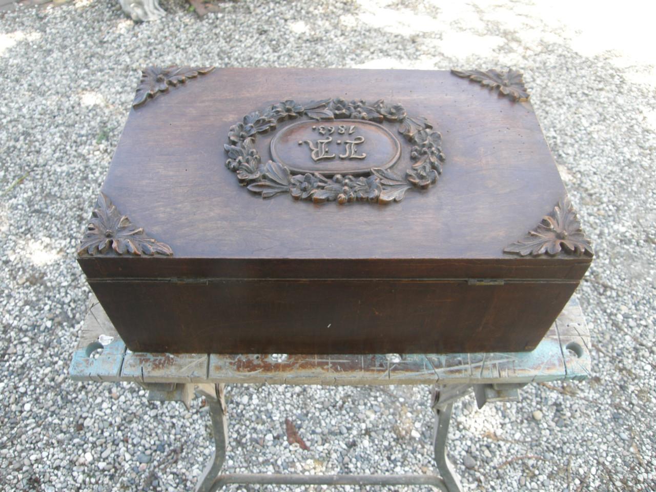 Antiek kistje 1863