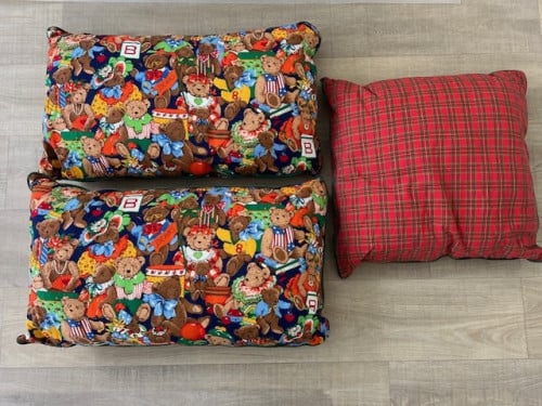 3 vrolijke kussens