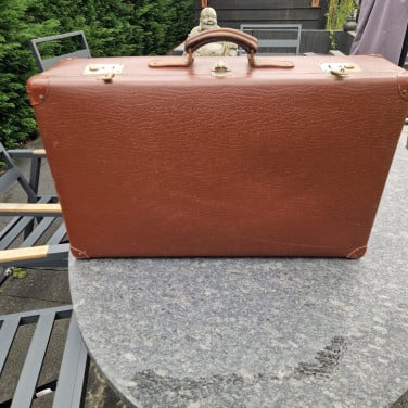 Vintage koffer jaren 50