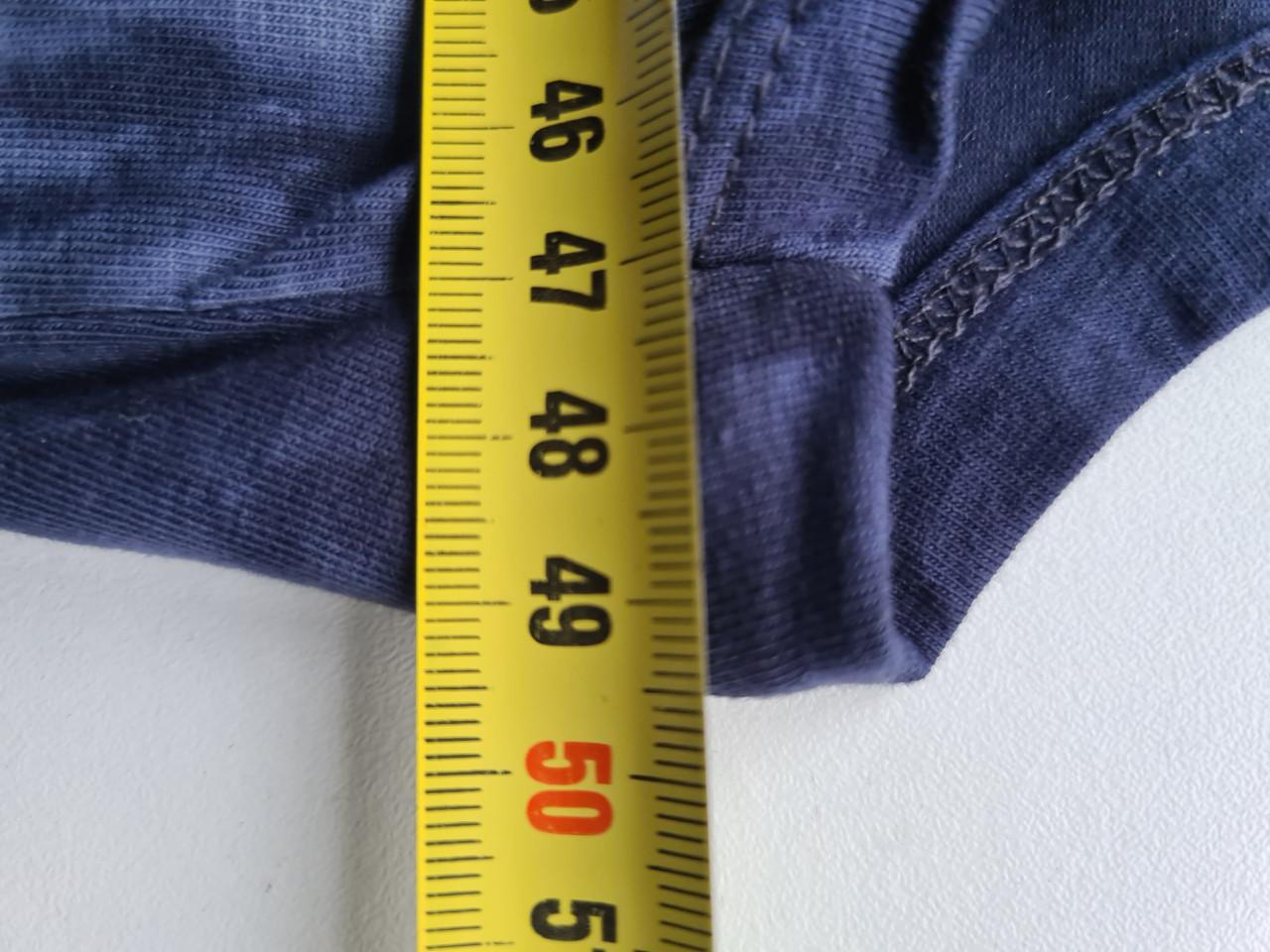 Violento tanktop met een blauwe tie-dy Maat L