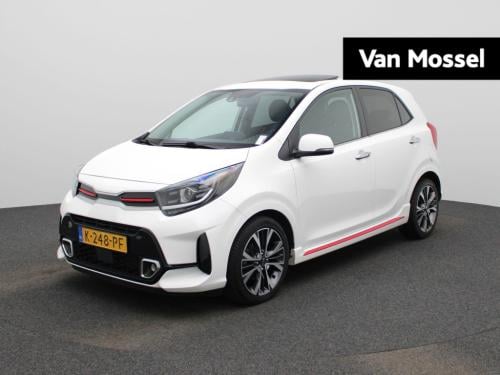 Kia Picanto 1.0 t-gdi gt-line 5p | navigatie | schuifdak | stoel/stuur verw