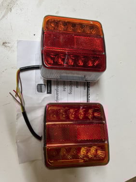 Led achterlichten set aanhanger