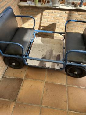 Bolderkar trekkar  4 personen