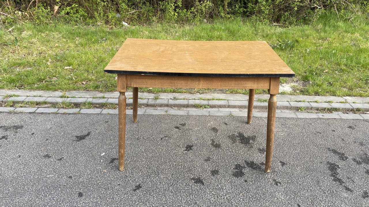 Café tafel ouderwetse tafel