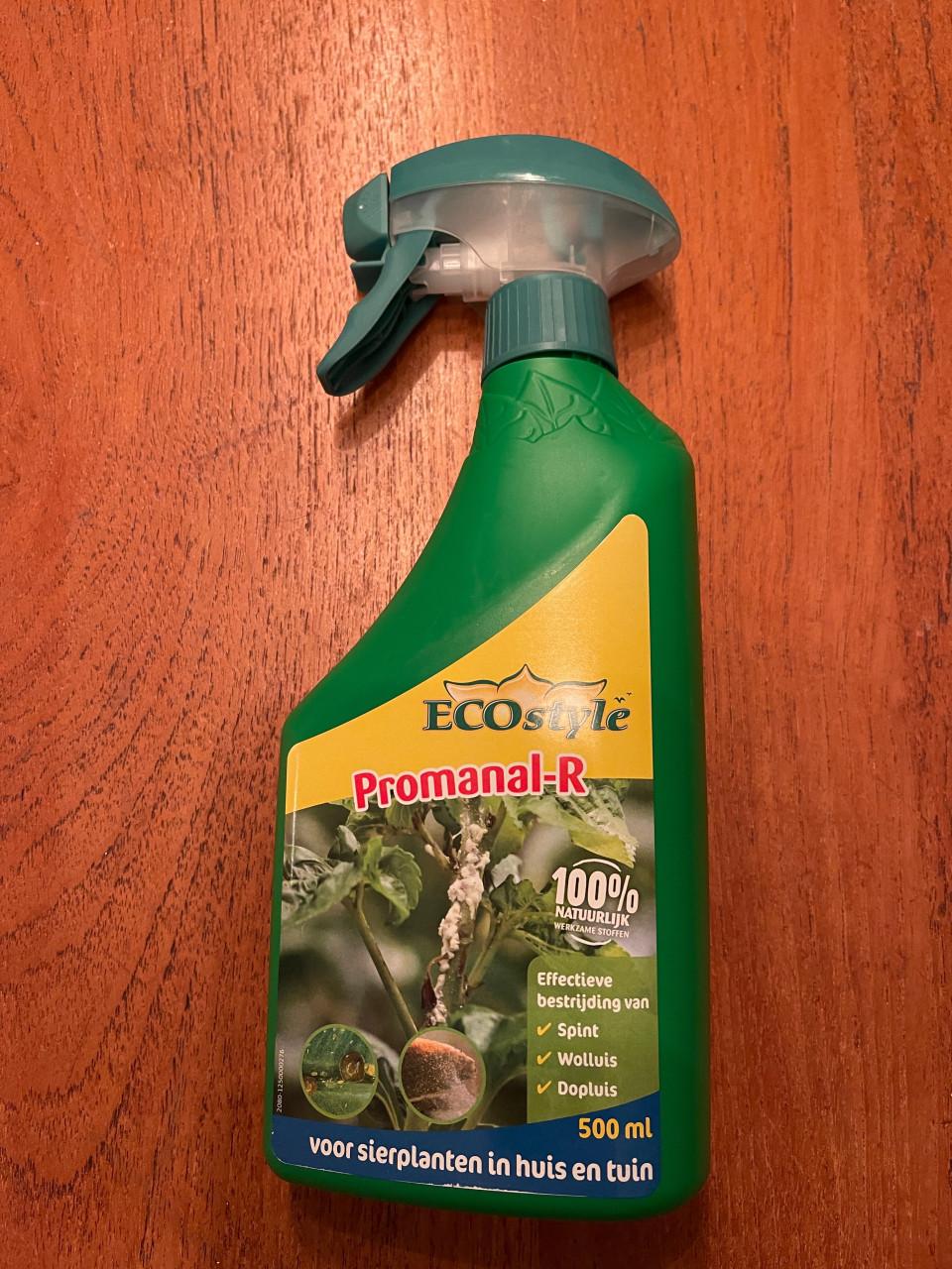 Promanal-R ECOstyle 500ml tegen wolluis, spint en dopluis