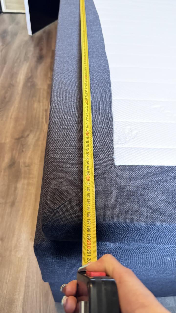 1persoons bed boxspring