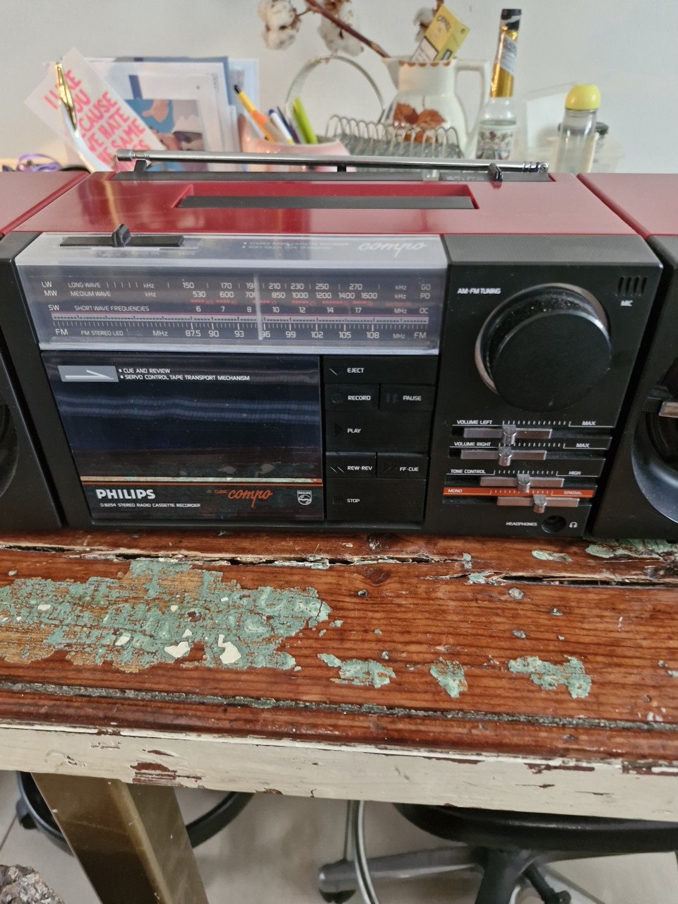 Te koop philips clubic compro vintage boombox