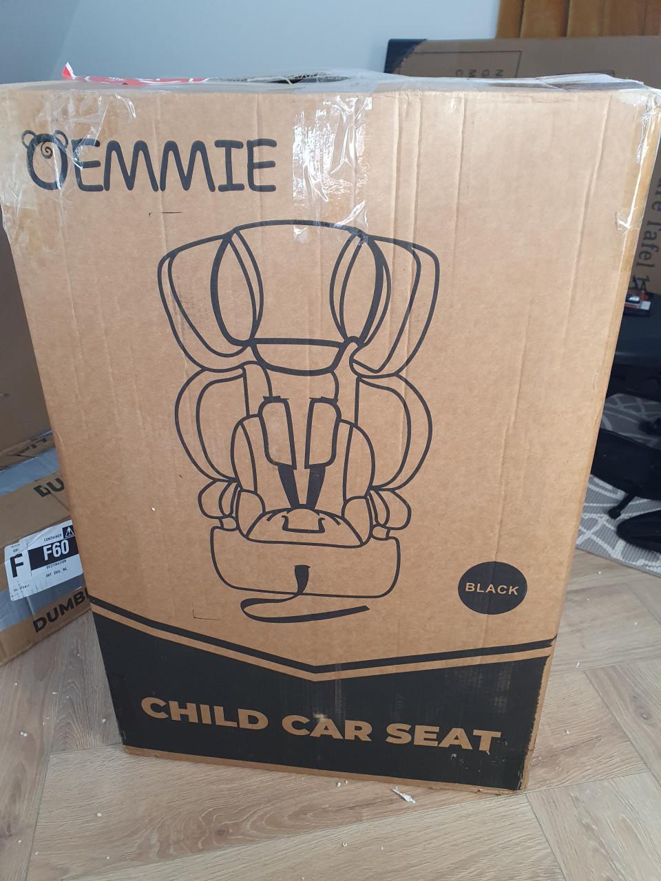 Oemmie autostoel kinderen zwart | veilig & comfortabel nieuw