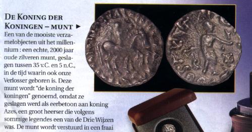 Munt koningen der koningen (zilver)