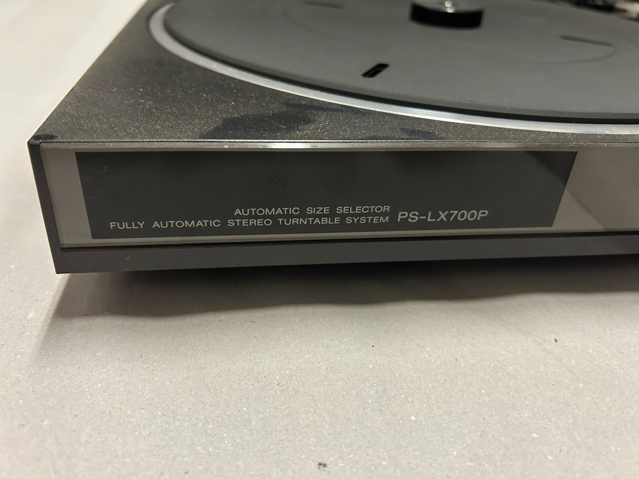 Sony draaitafel